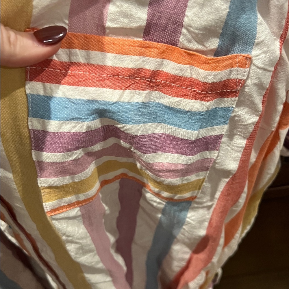 Roller Rabbit Multicolor Striped Garment - Picture 3 of 3